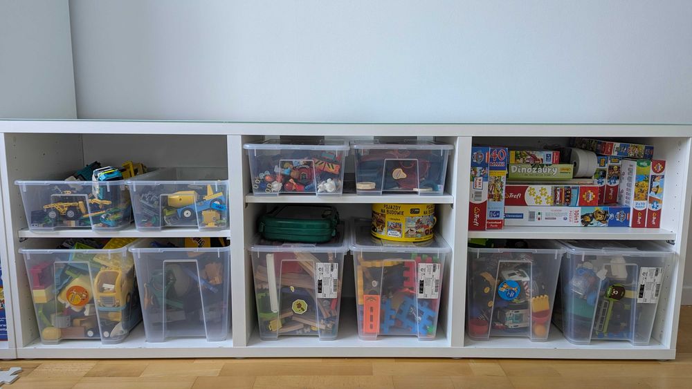 Szafka RTV IKEA BESTA szklany blat