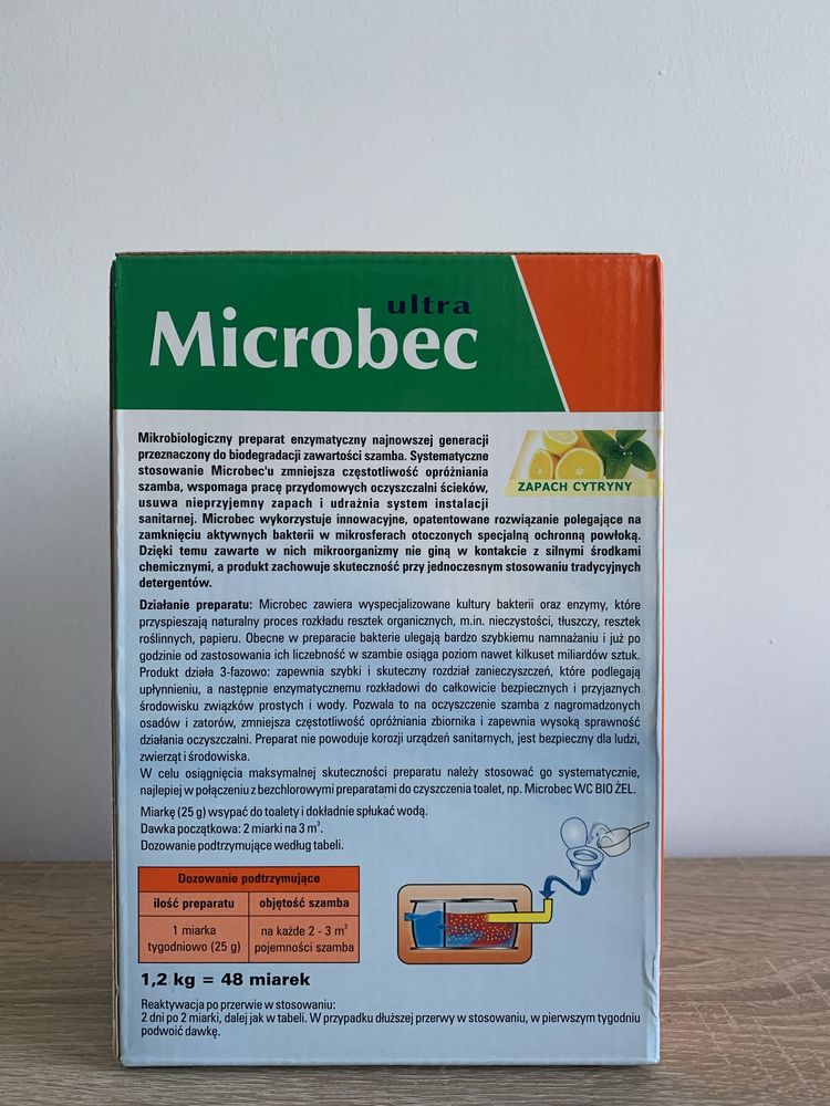 Засіб для вигрібних ям  Microbec ultra