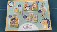 5 in 1 games Toy Universe,zestaw gier,gry puzzle memo domino wiek 3+