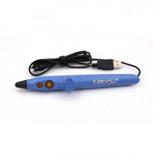 3D ручка MYRIWELL RP-200A Dark Blue (PCL або PLA) для детей! Оригинал!