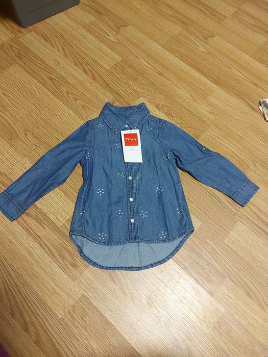 Сорочка джинсовая, рубашка, кофточка