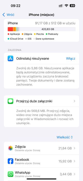 iPhone 15 pro max 512 gb