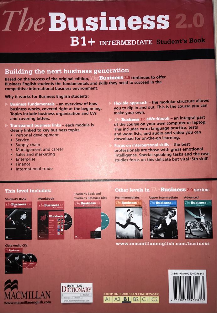 Podręcznik The Business 2.0 B1+