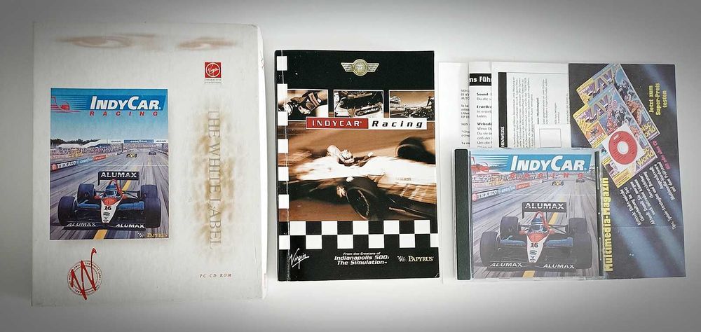 Retro gra Indycar Racing PC BIG BOX ANGIELSKA 1993