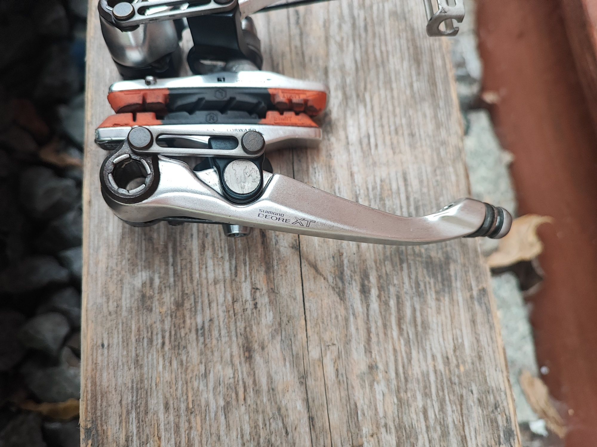 Klamka i hamulec vbrake Shimano Deore XT M739 Retro MTB