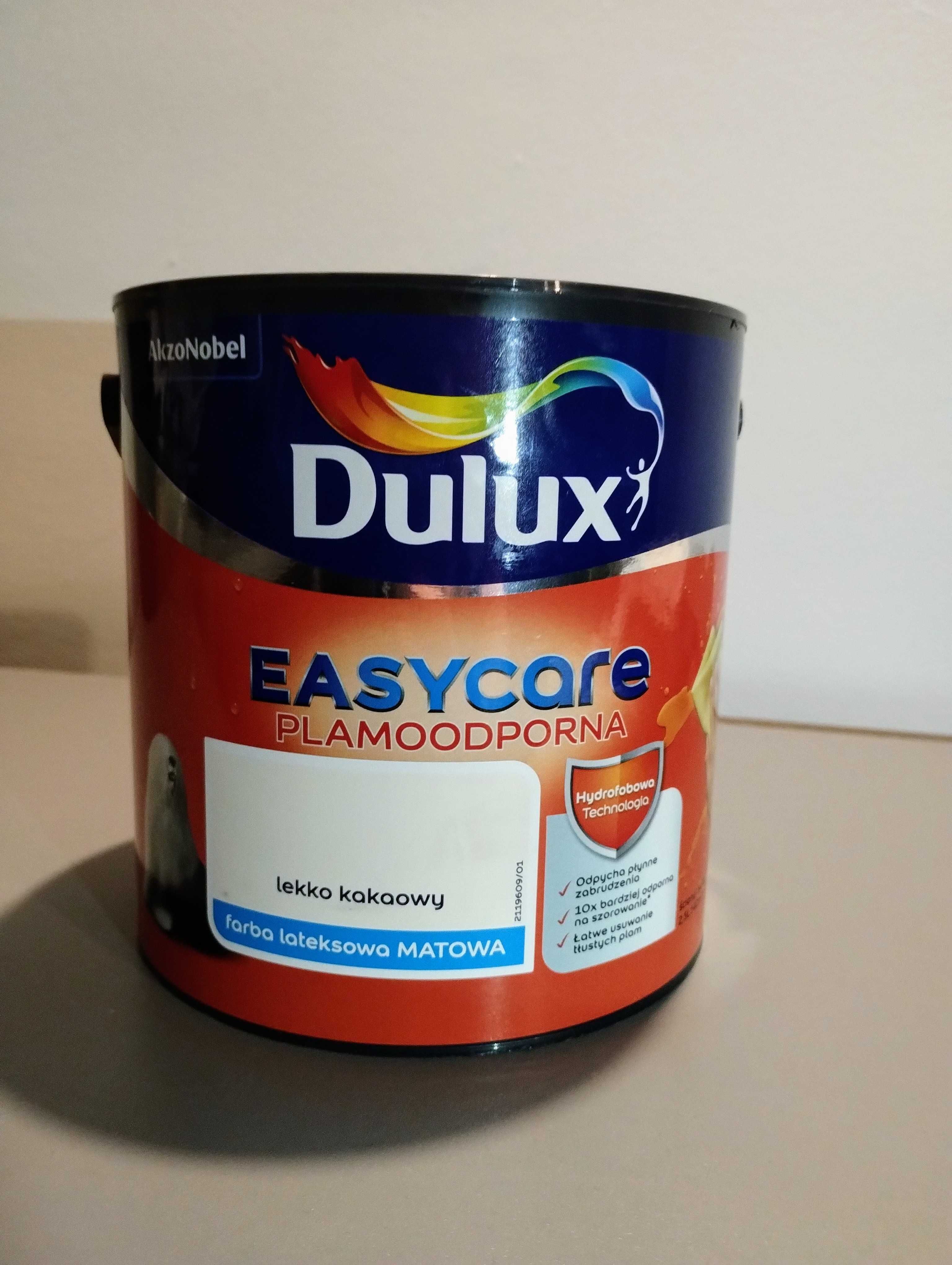 Farba Dulux easycar 2,5l nowa, lekki kakaowy.