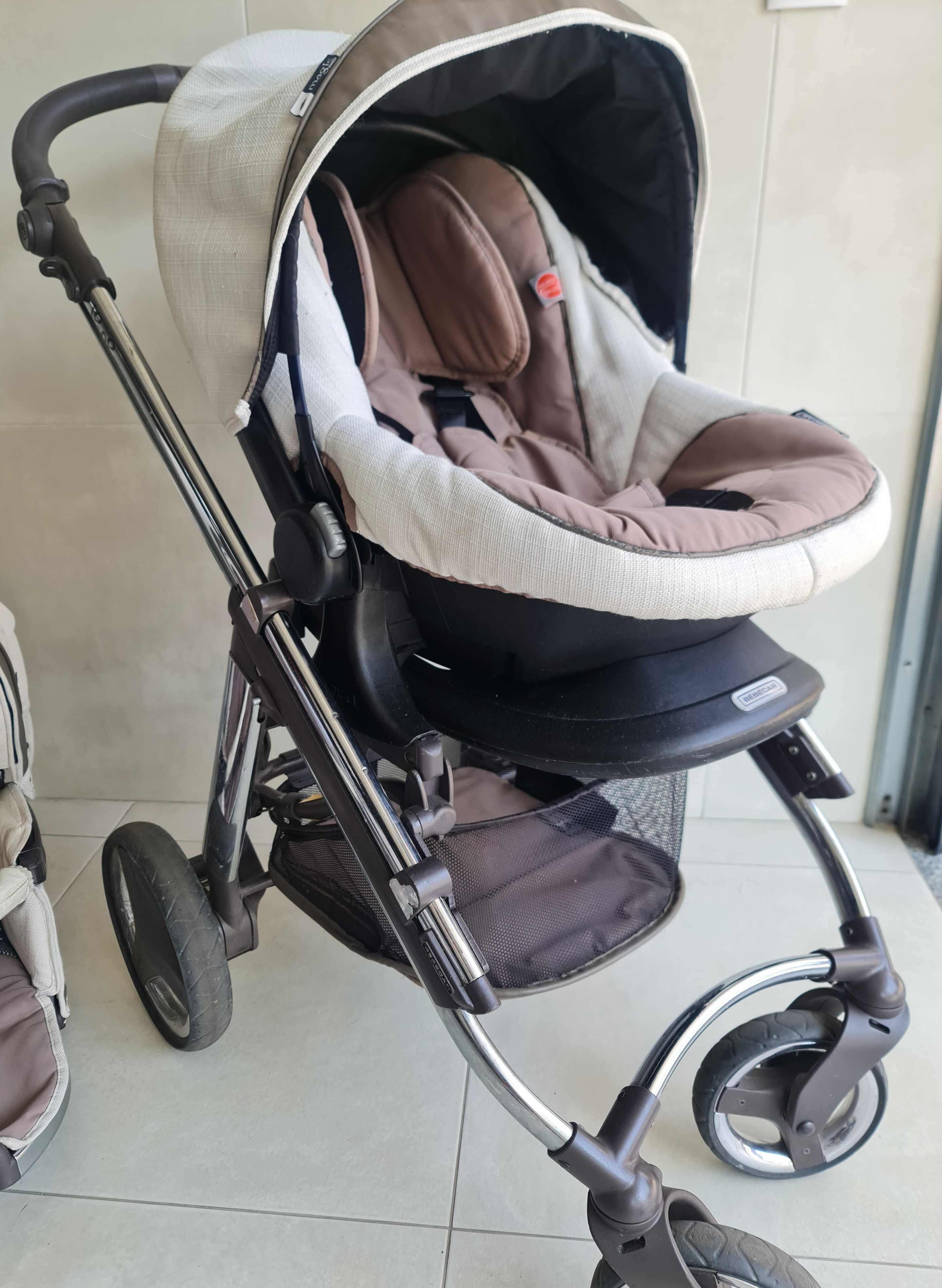 Conjunto carrinho bebé