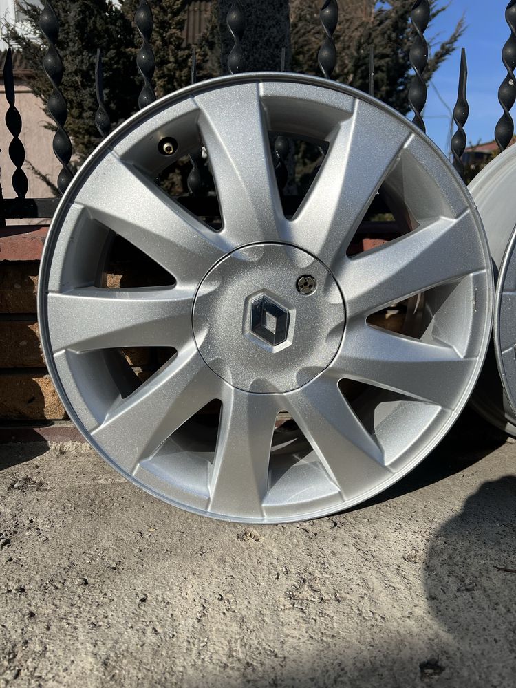 Диски легкосплавні 4x100 r16 renault megan2, logan, scenik original