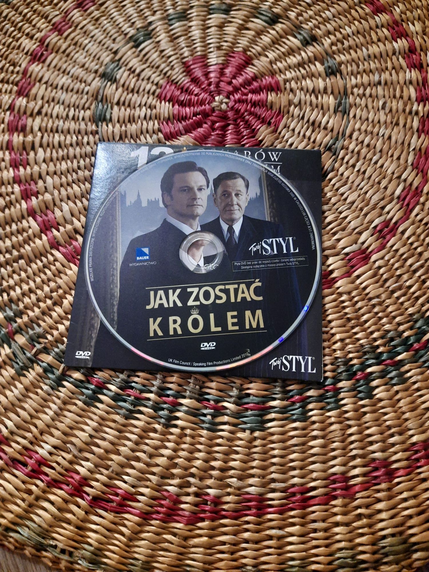 DVD z filmem Jak zostać królem