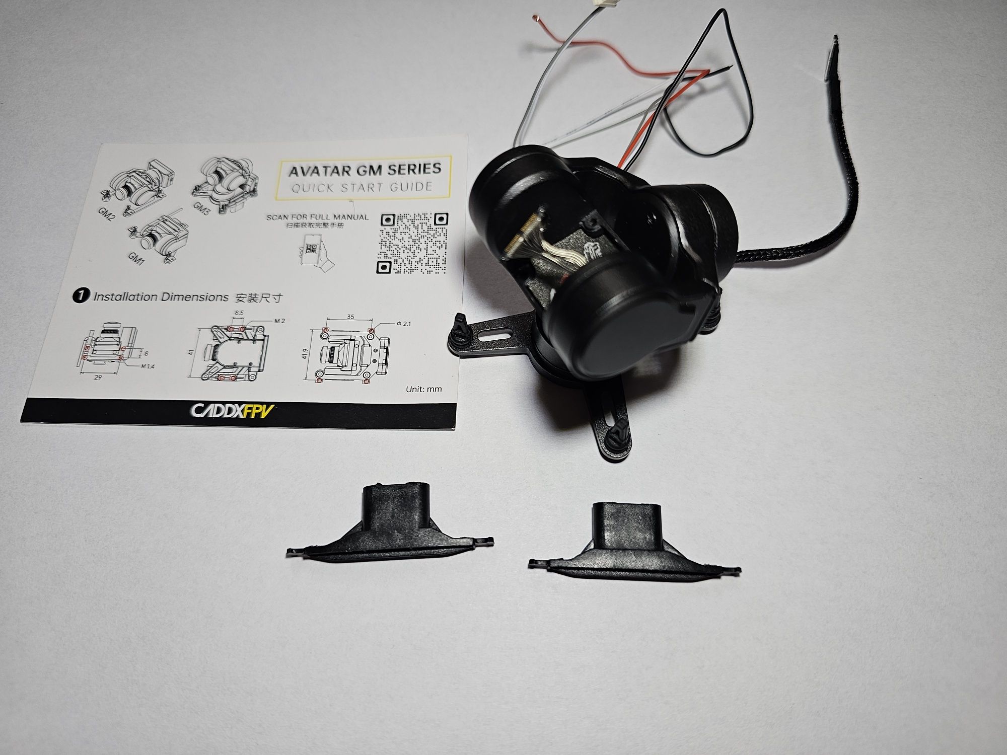 FPV Caddx gimbal GM3 używany sprawny.