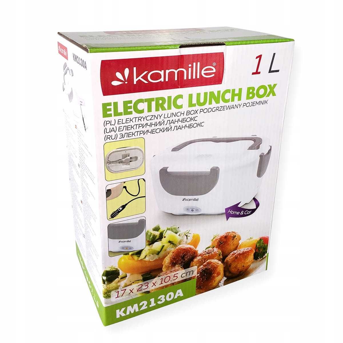 Termos lunchbox obiadowy elektryczny 1L Kamille