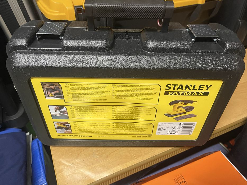 Lixadora stanley fatmax nova