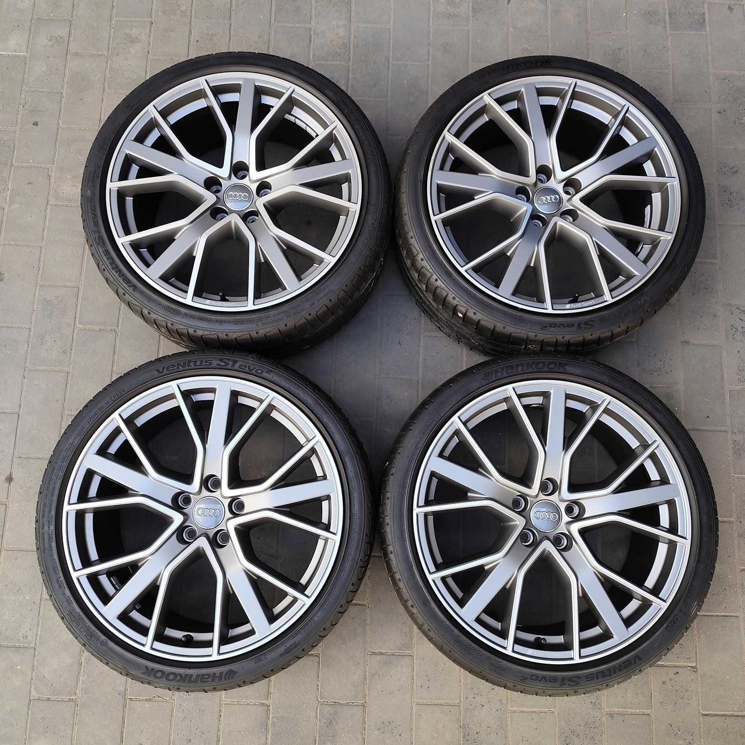 R19 Колеса AUDI Sport A4 S4 B9 оригінал диски Ауді + шини 245/35