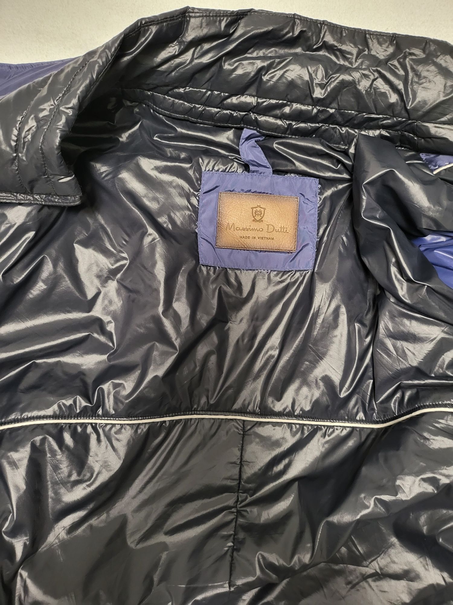 Granatowa kurtka Massimo Dutti rozm XL