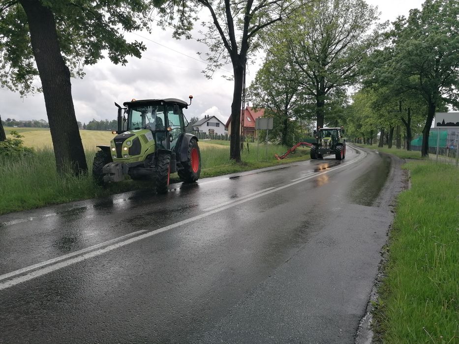 Mulczowanie, koszenie nieużytki, mulczowanie po kukurydzy,