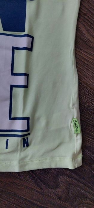 Top damski sportowy z nadrukiem bawełna S