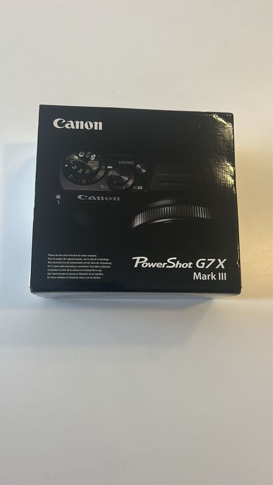 Canon PowerShot G7X Mark III - Preto