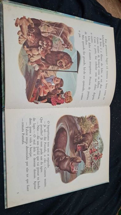 Livro "Anita no Jardim Zoológico" ANTIGO