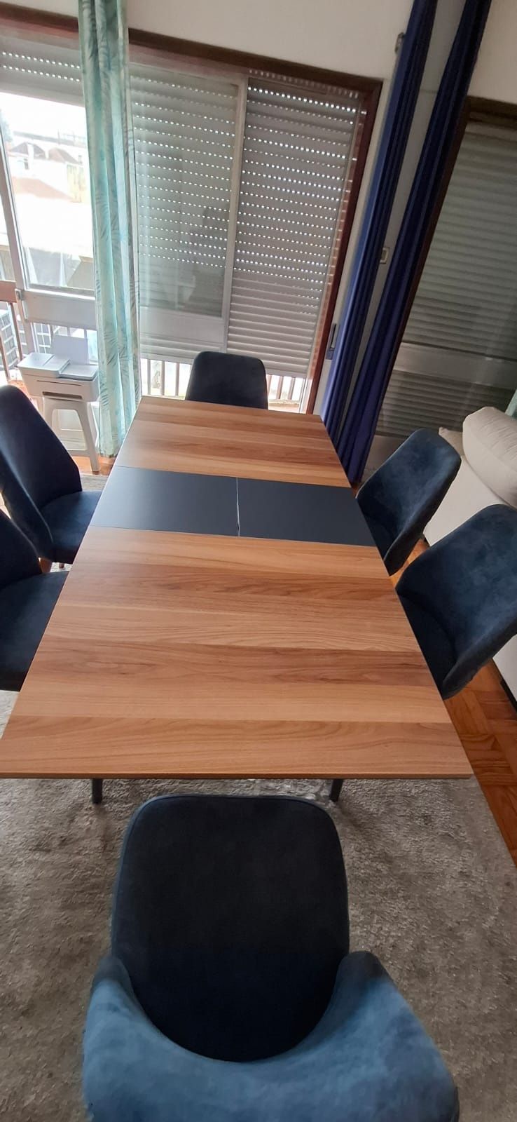 Em venda Mesa extensível com 6 Cadeiras