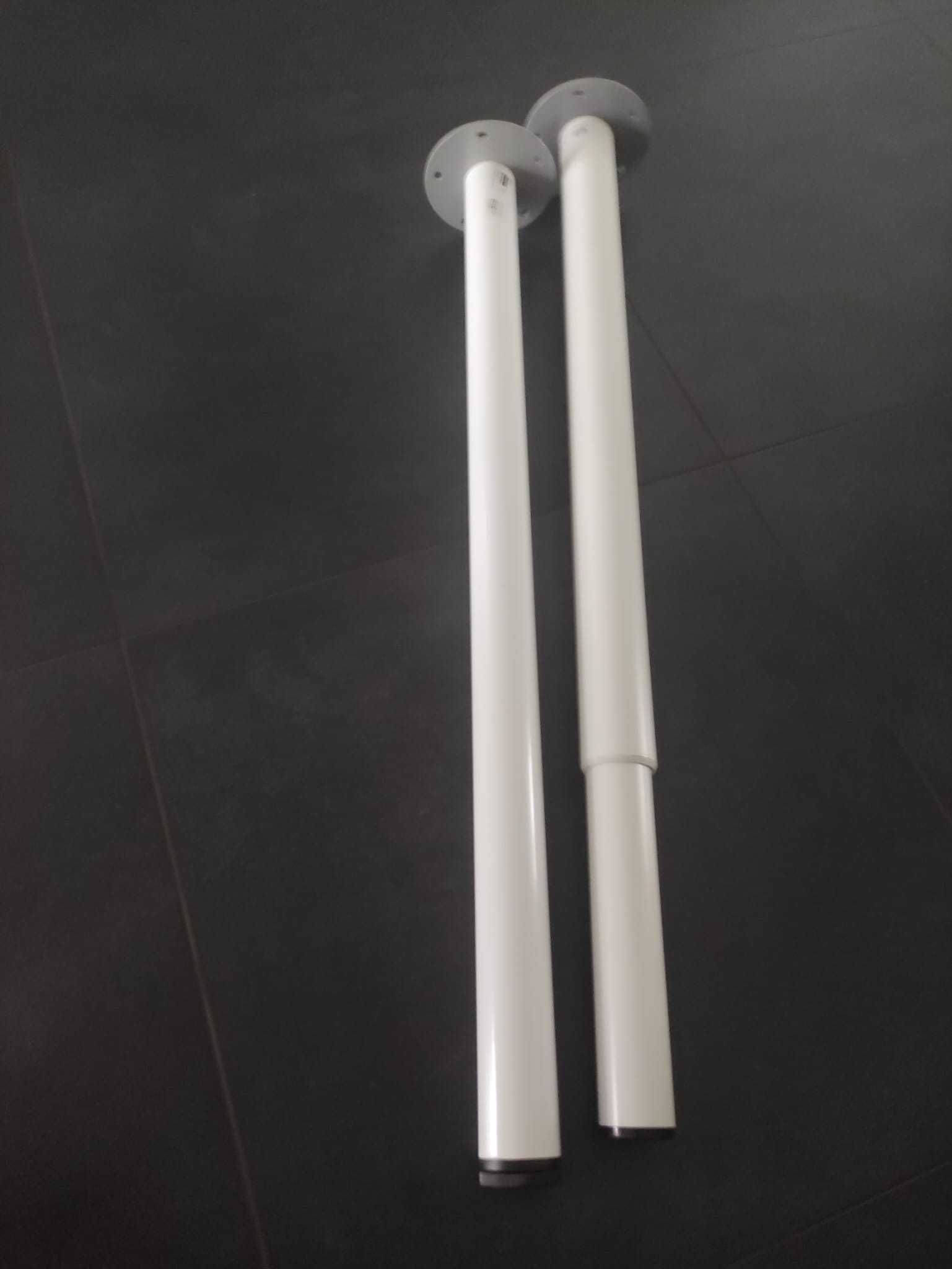 Blat biurka IKEA 200x60 + 2 nogi regulowane GRATIS |  odbiór osobisty