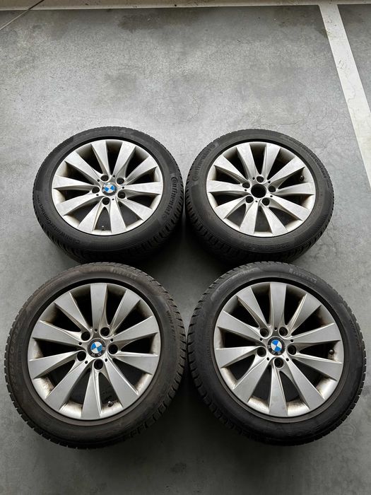 Komplet felg aluminiowych 17" do BMW F30/F31 z oponami zimowymi