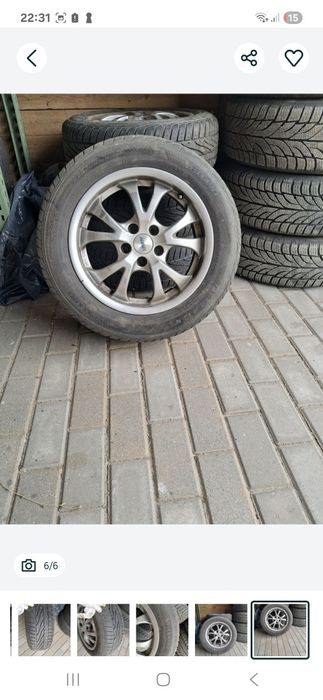 Opony i felgi używane