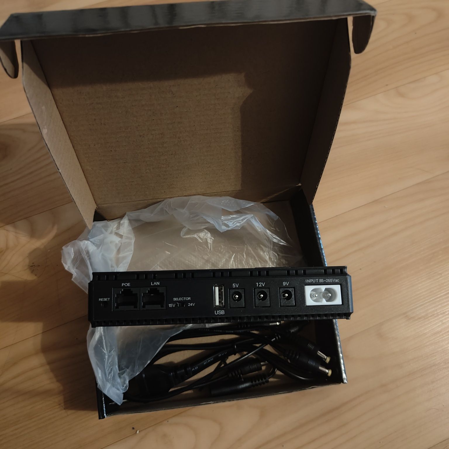 Mini ups для wifi, дбж, dc1018p, бесперебойник, інтернет без света