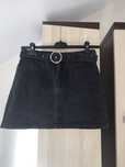 Spódnica czarna jeans