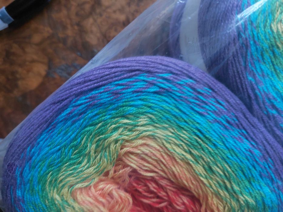 włóczka YarnArt Flowers 277 – tęczowa