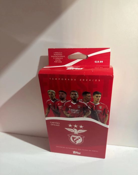 1 caixa topps benfica fan set 24/25