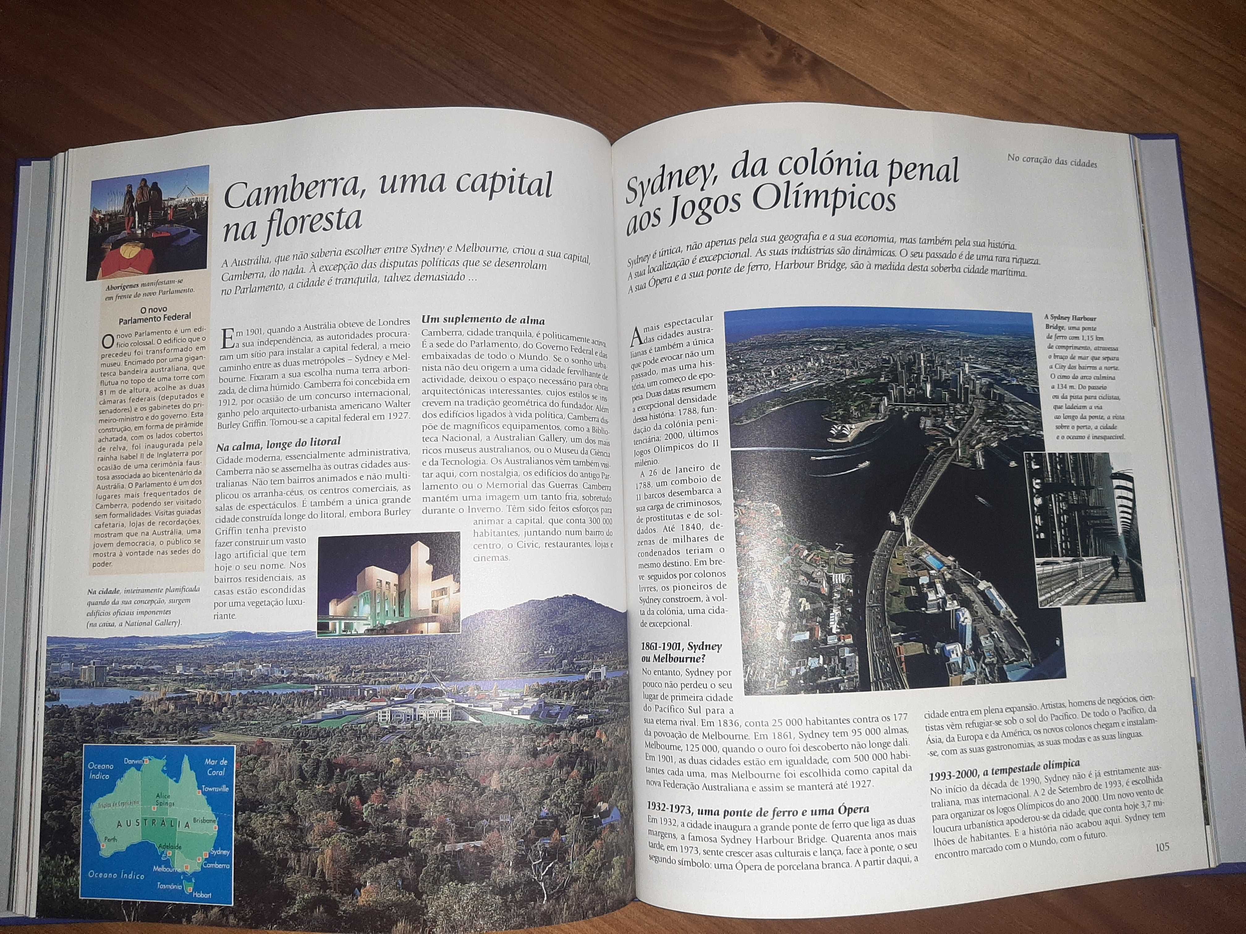 Livros "Grande Enciclopédia do Mundo"