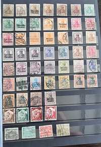 Klasery ze znaczkami Niemcy Austria Węgry