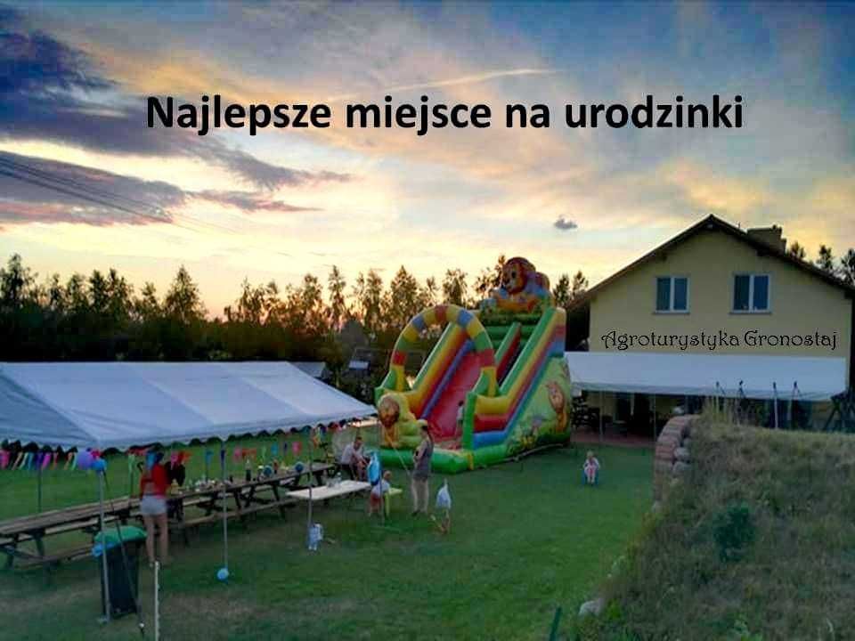 Nocleg, Agroturystyka "Gronostaj" Marszewiec gm Oborniki