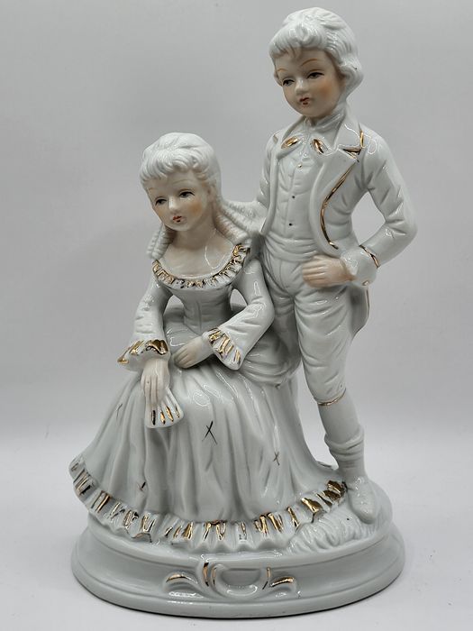 Porcelanowa figurka Para styl Rokoko