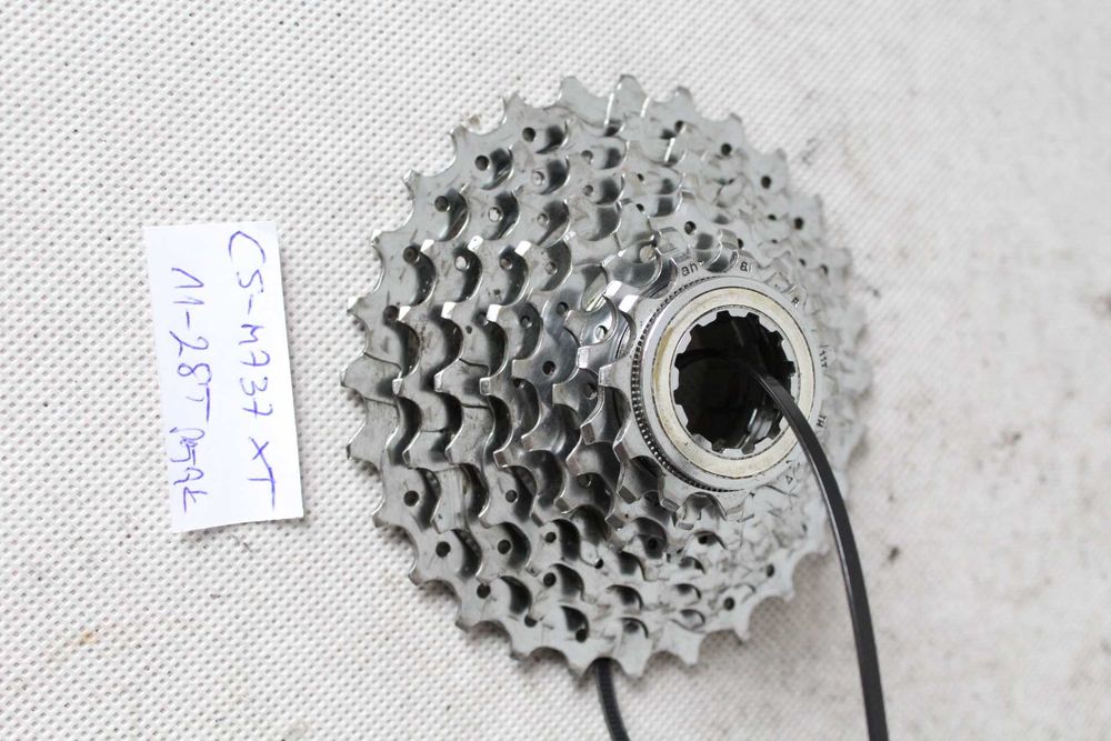 DOBRY STAN kaseta shimano deore XT CS-M737 pająk 11-28T retro co6