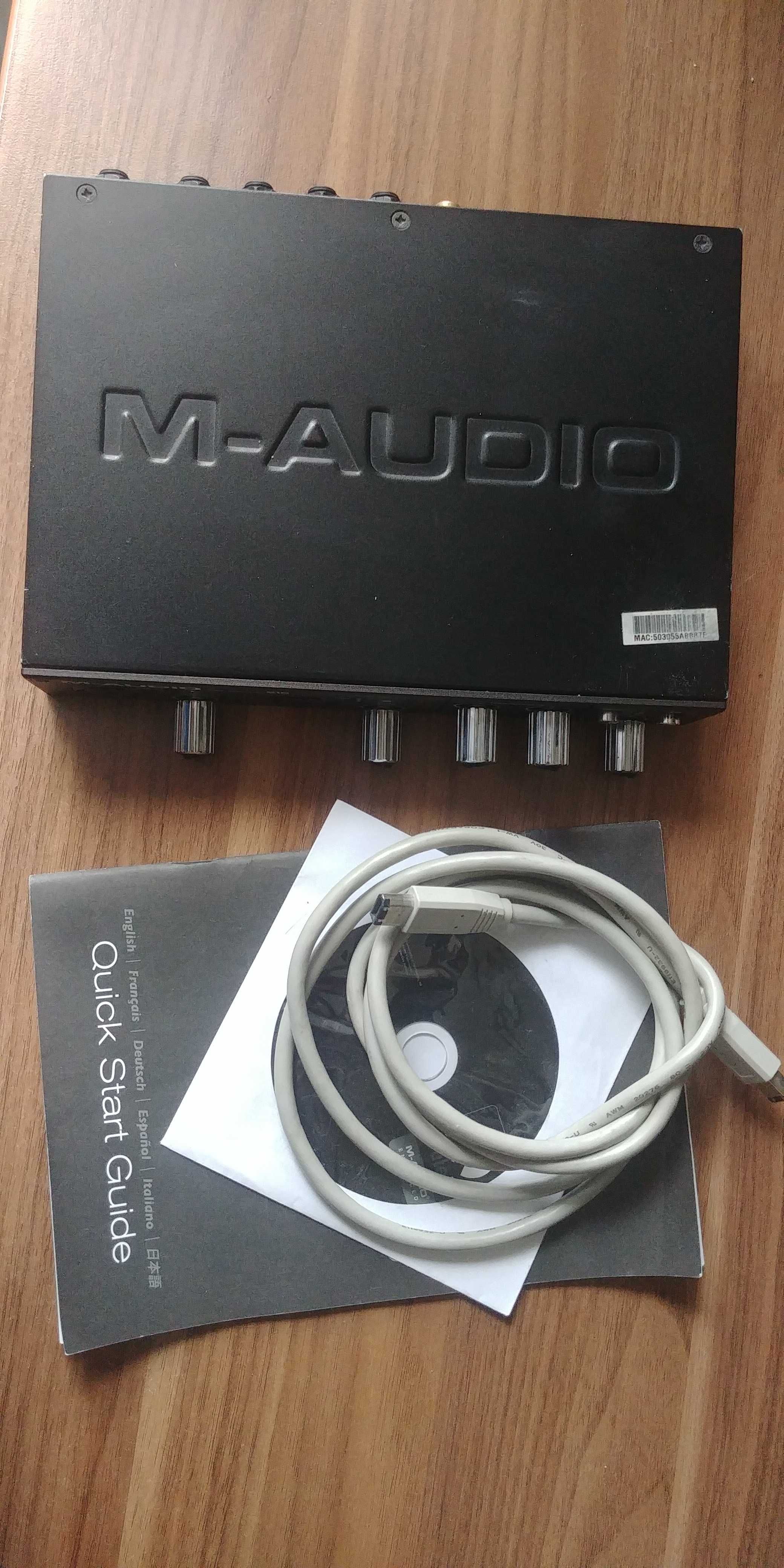 M-Audio Profire 610 interfejs FireWire - karta dźwiękowa