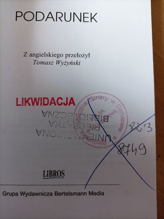 Książka Podarunek Danielle Steel