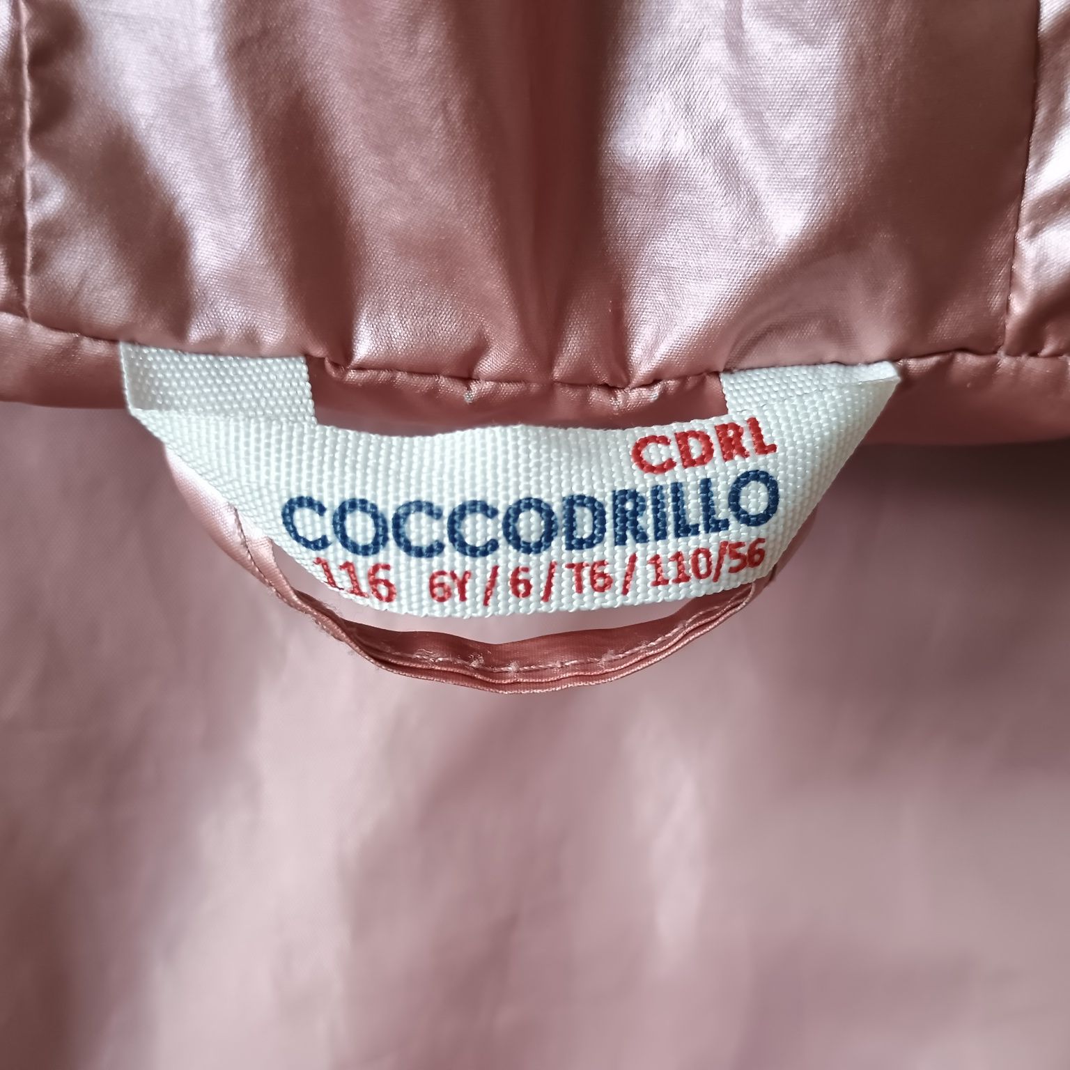 kurtka dziecięca Coccodrillo 116 cm cienka