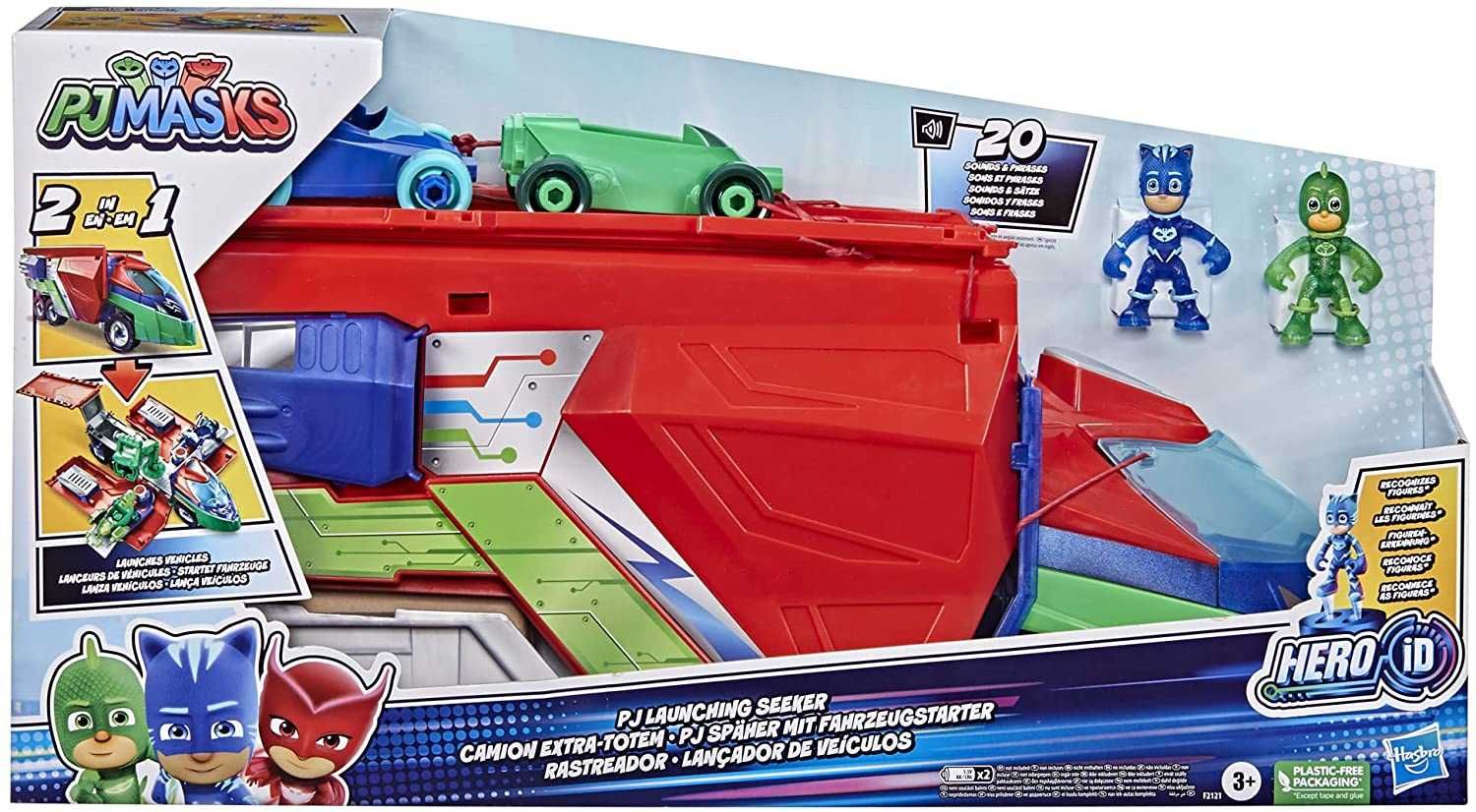 Велика машина Героїв в Масках набір-трансформер PJ Masks  Hasbro