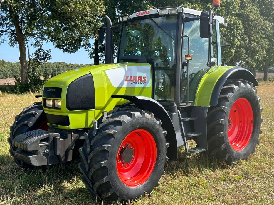 Claas  Ares 656RZ Pneumatyka 40km klima z Niemiec