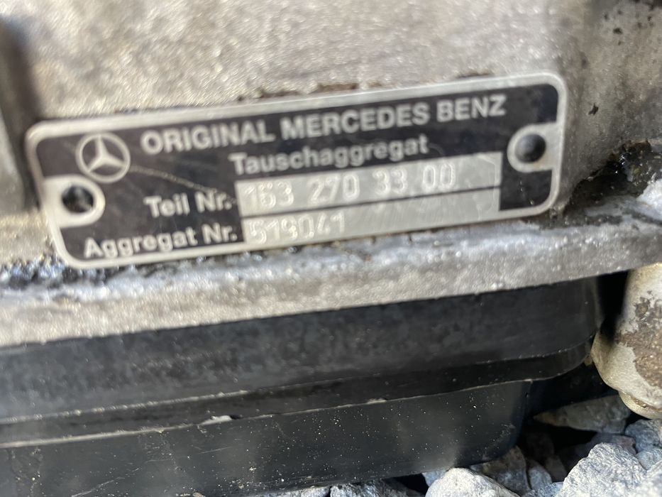АКПП W163 4.0D коробка передачь mercedes w163 om628 1632703300