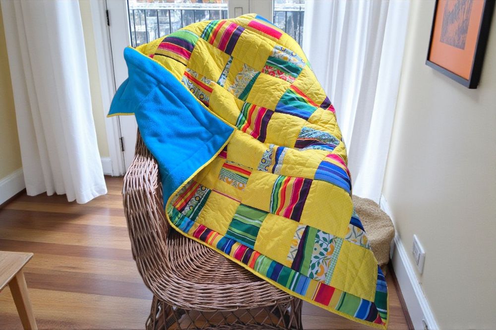 Patchwork Carribean handmade 125x160 cm