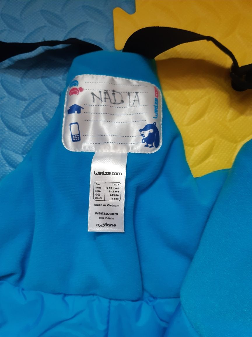 Spodnie zimowe narciarskie 71/77 Decathlon