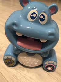 Hipopotam ciasteczkowy  interaktywna zabawka