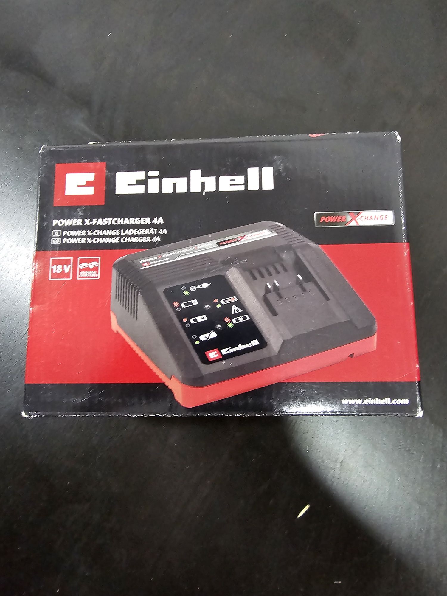 Einhell Carregador Rápido 18v Fast Charger