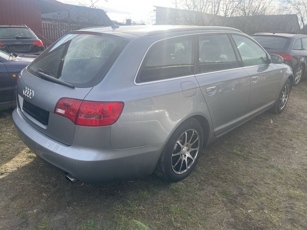 AUDI A6 C6 LY7G maska zderzak błotnik klapa części lampa lusterko