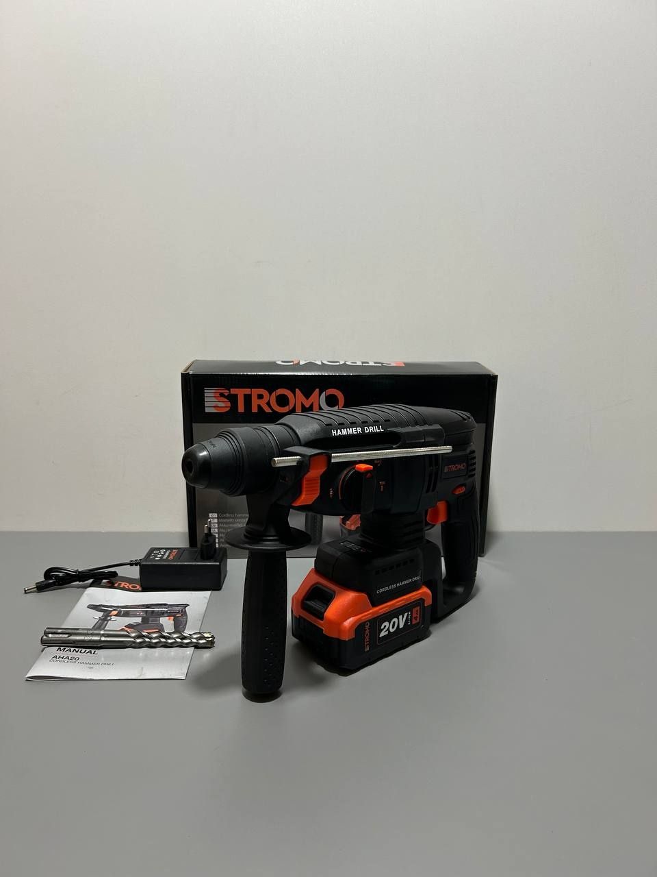 Перфоратор акумуляторний безщітковий Stromo AHA20 з АКБ і ЗП