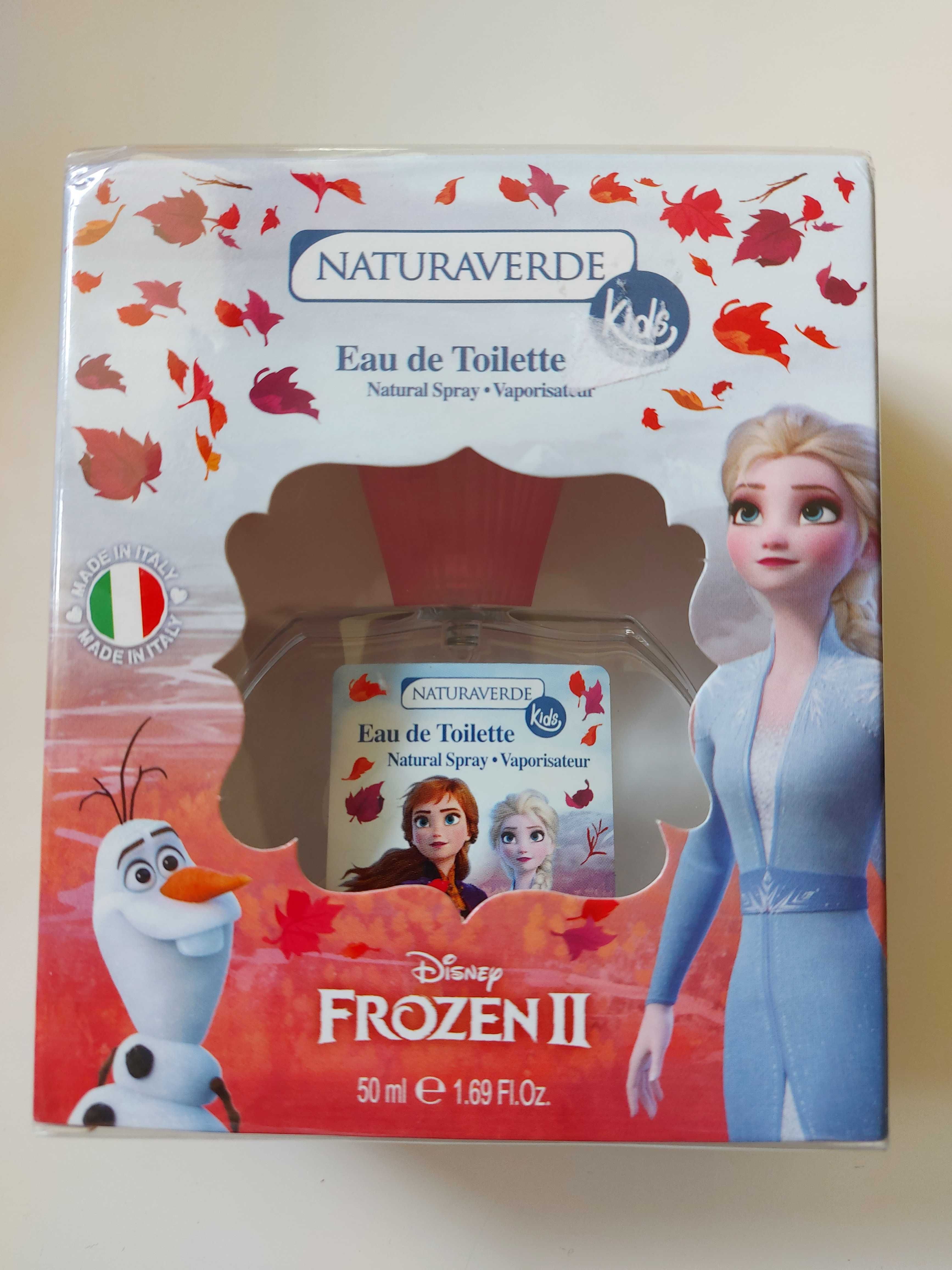 Nowa 50 ml woda toaletowa perfum Frozen kraina lodu Elsa dla dzieci