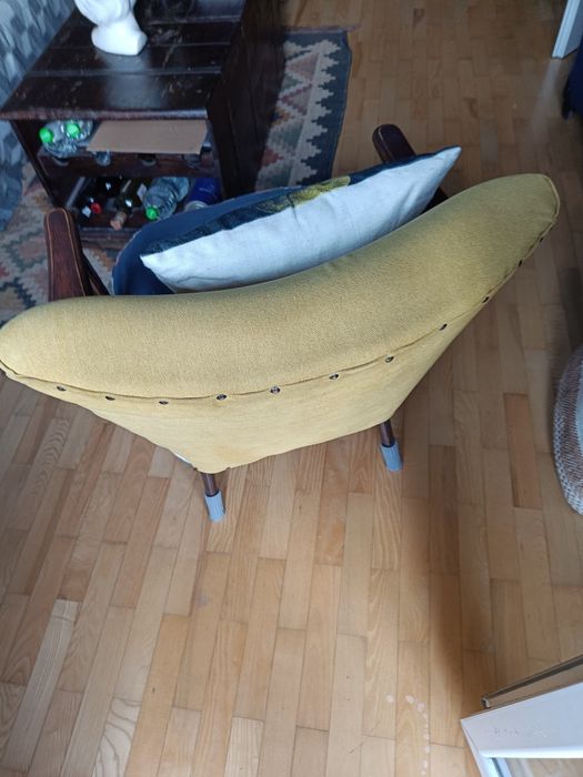 Fotel PRL , wielobarwny