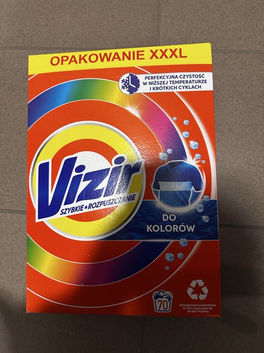 Vizir Proszek do prania 3,85 kg 70 prań nowy